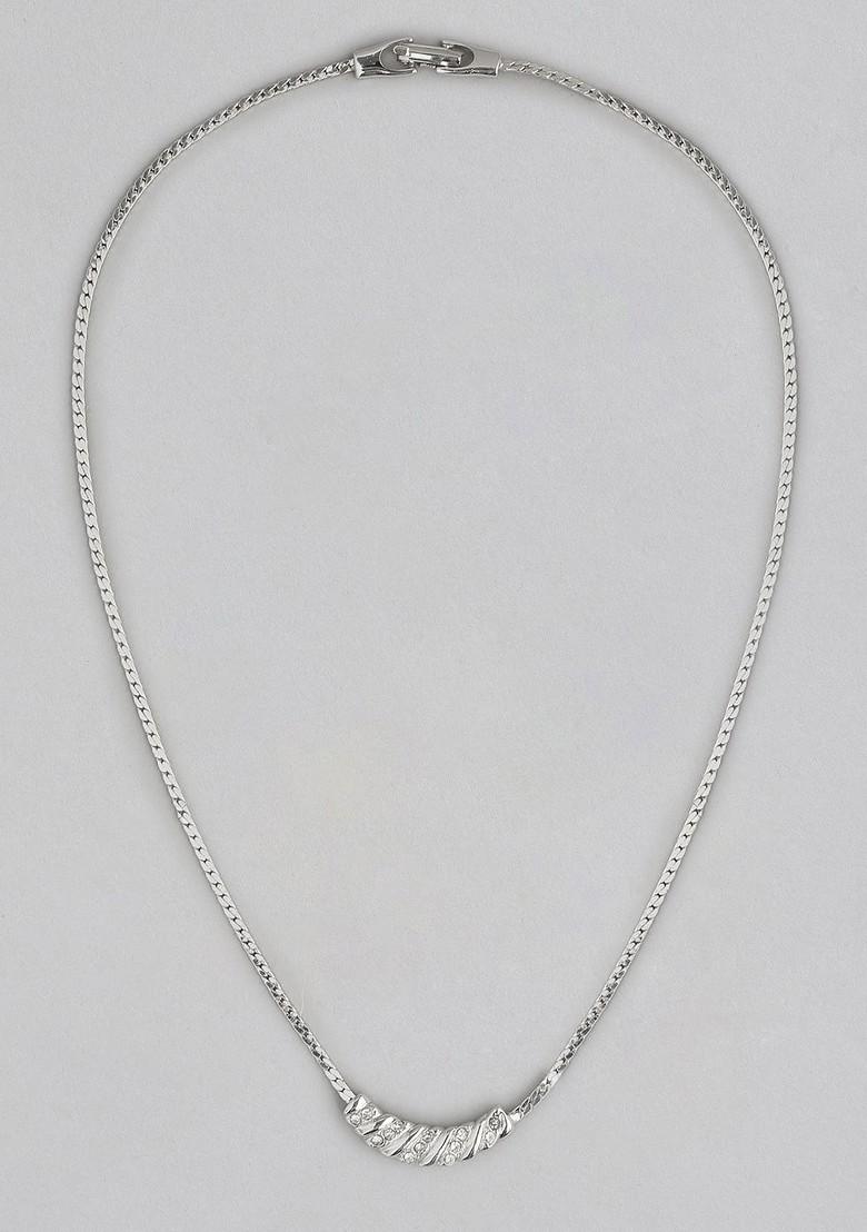 Silver Solid Jewellery Chain And Pendant