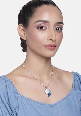 Silver Solid Jewellery Chain And Pendant