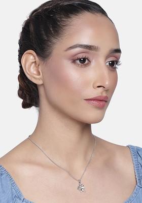 Silver Solid Jewellery Chain And Pendant