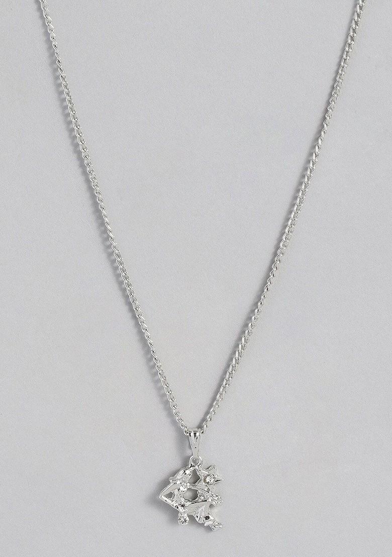 Silver Solid Jewellery Chain And Pendant