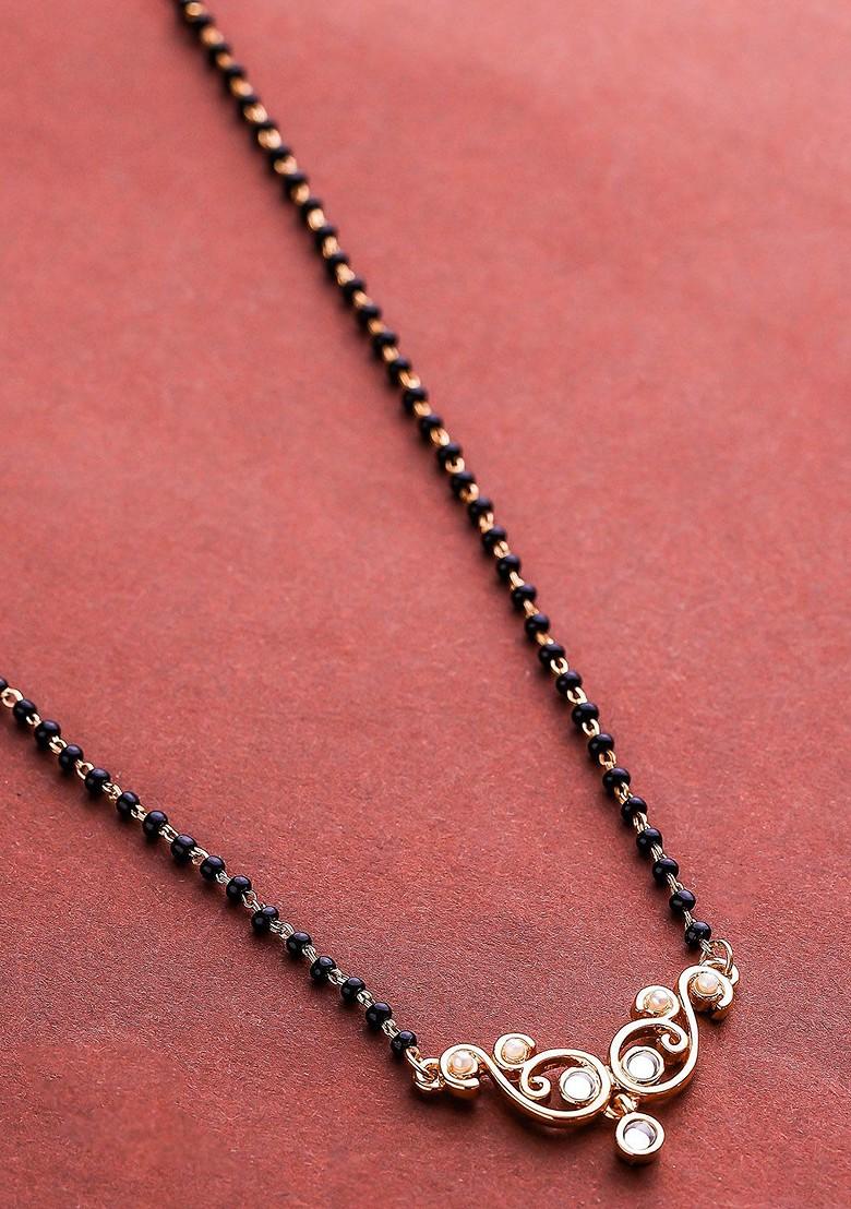 Gold Solid Gold Plated Chain And Pendant