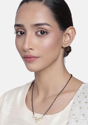 Gold Solid Gold Plated Chain And Pendant