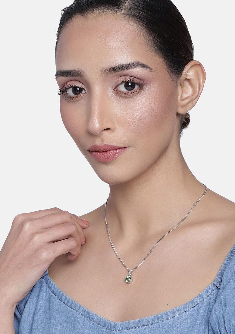 Silver Solid Jewellery Chain And Pendant