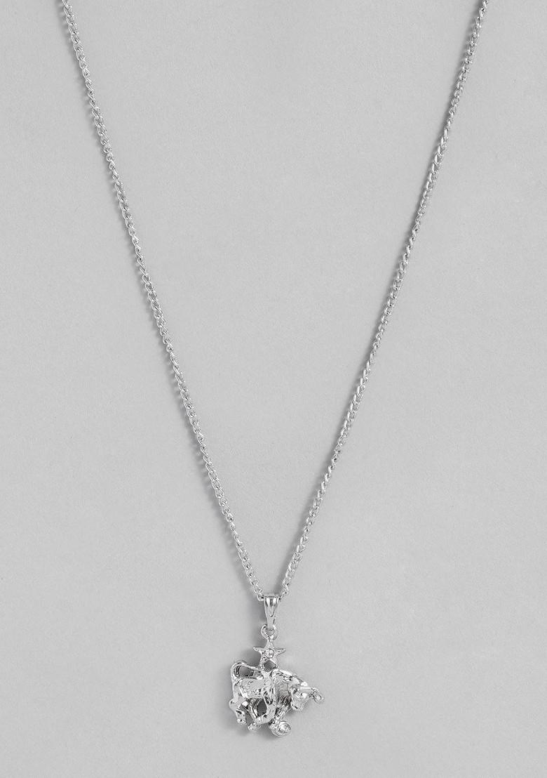 Silver Solid Jewellery Chain And Pendant