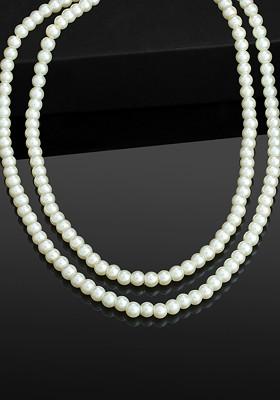 Gold Studded Gold Plated Chain And Pendant