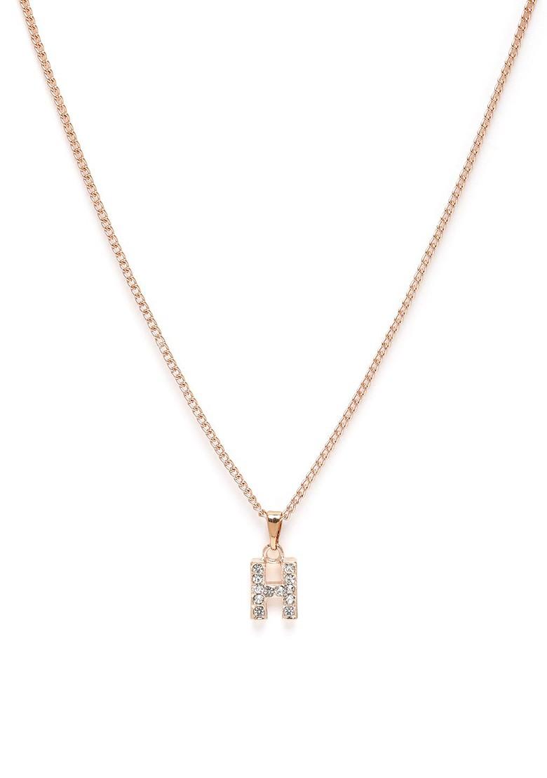 Rose Gold Solid Gold Plated Pendant
