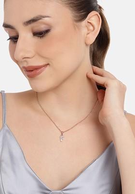 Rose Gold Solid Gold Plated Pendant