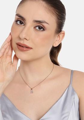 Rose Gold Solid Gold Plated Pendant