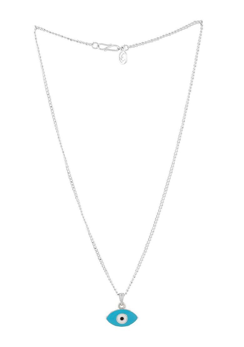 Silver Solid Rhodium Plated Pendant