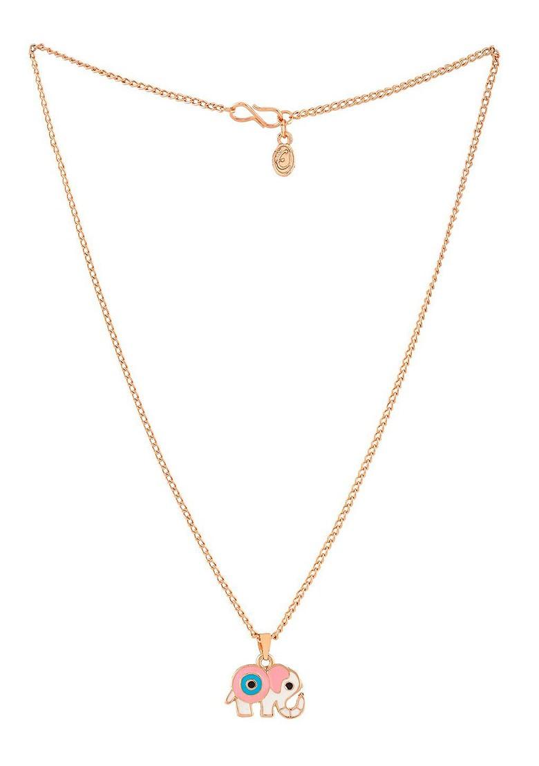 Rose Gold Solid Gold Plated Pendant