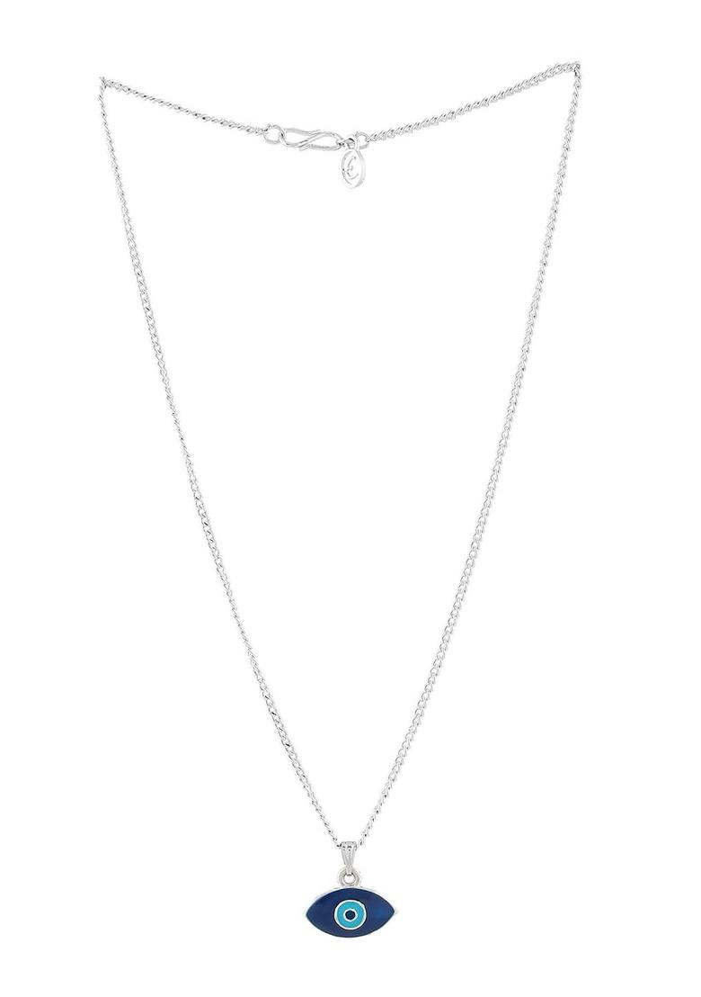 Silver Solid Rhodium Plated Pendant