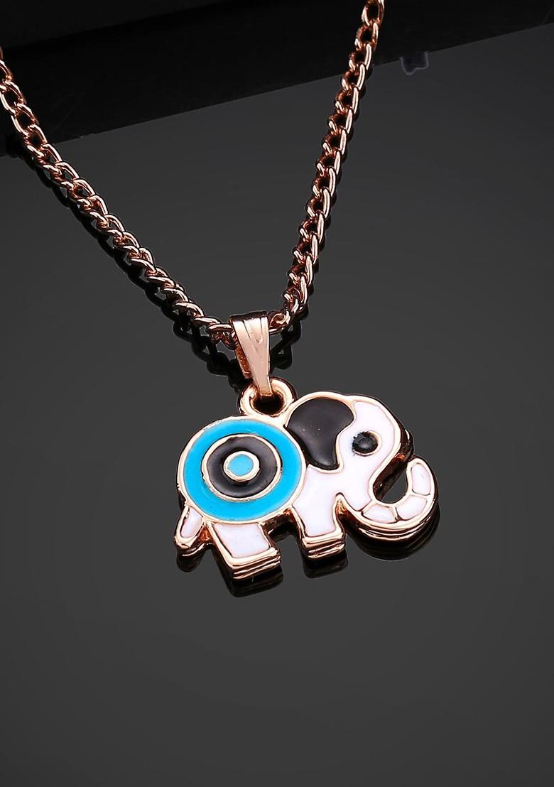 Rose Gold Solid Gold Plated Pendant