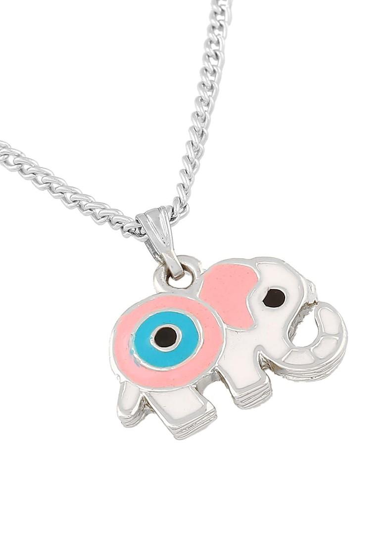 Silver Solid Rhodium Plated Pendant