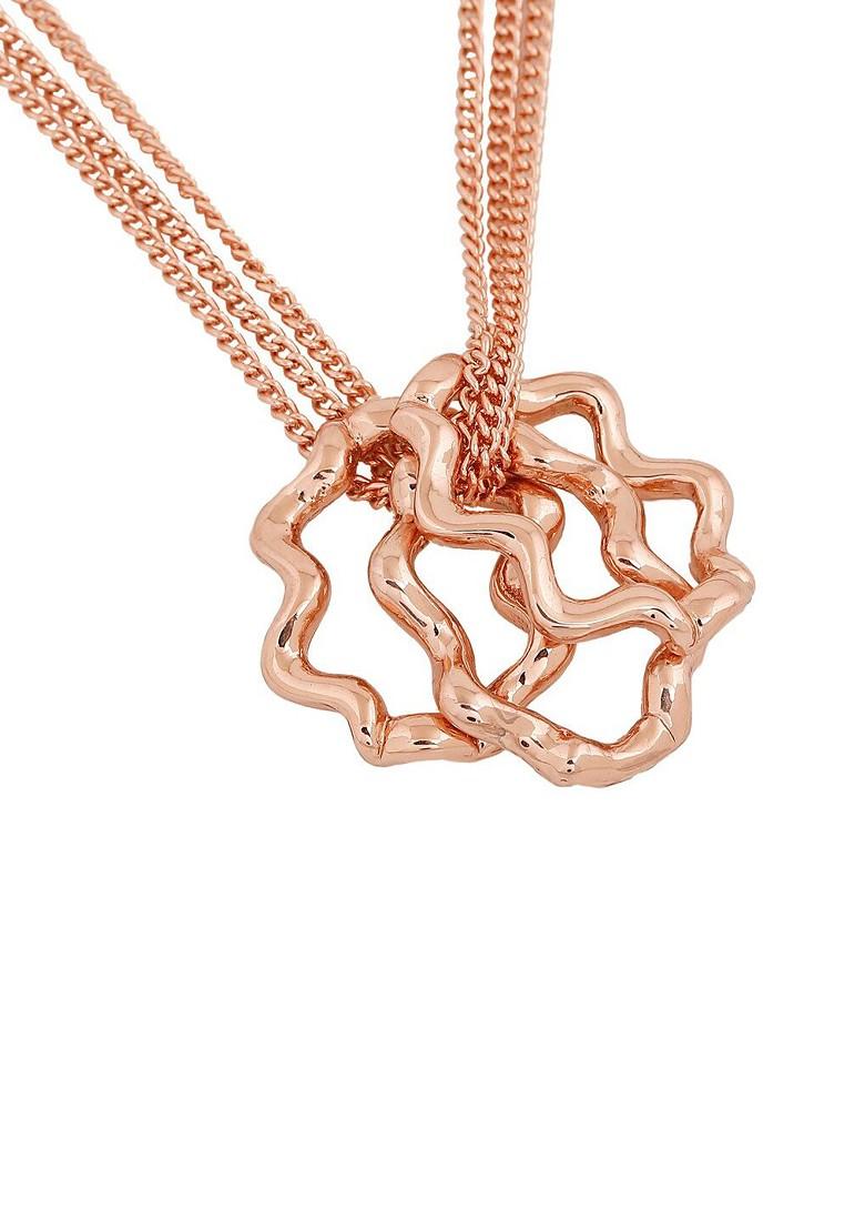 Rose Gold Solid Gold Plated Pendant