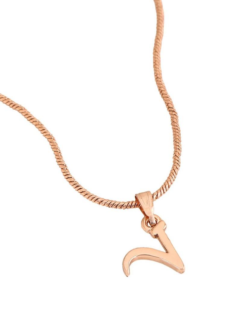 Rose Gold Solid Gold Plated Pendant