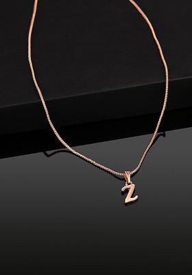 Rose Gold Solid Gold Plated Pendant