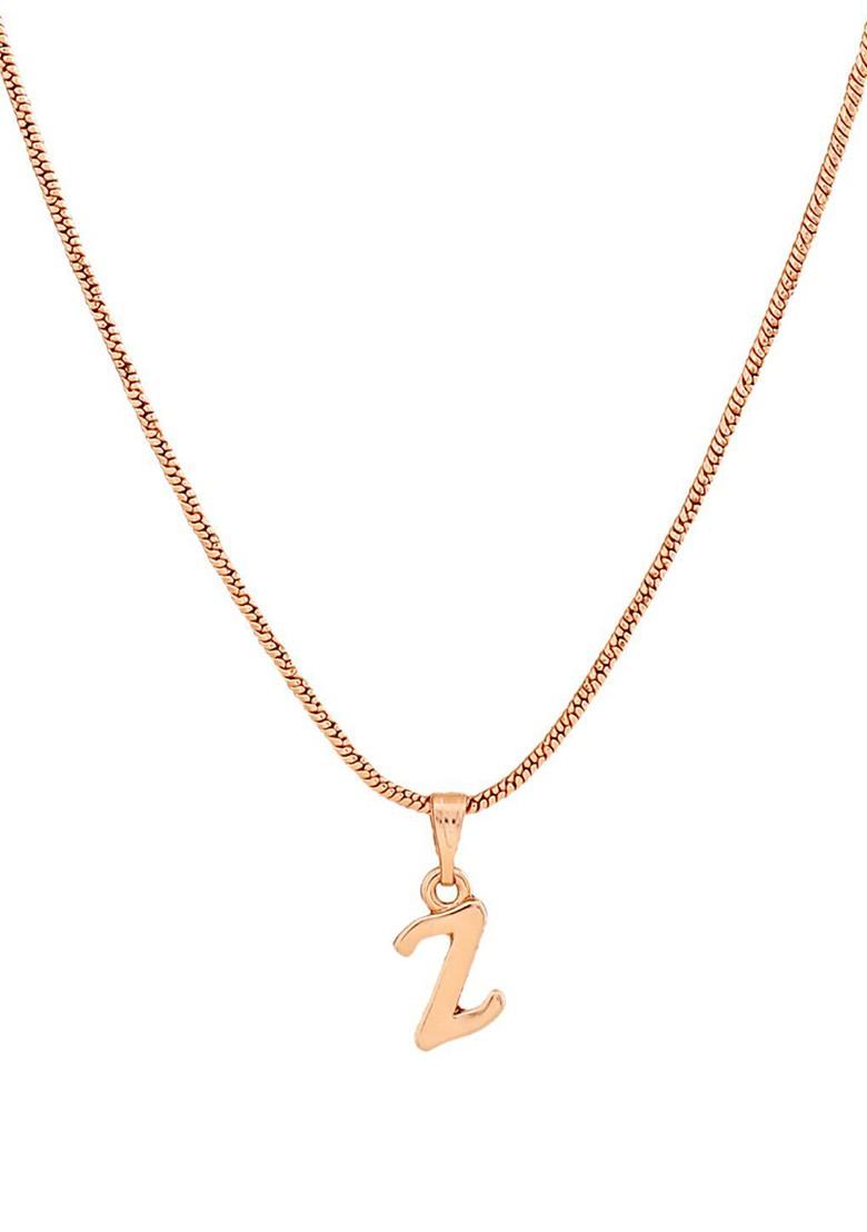 Rose Gold Solid Gold Plated Pendant
