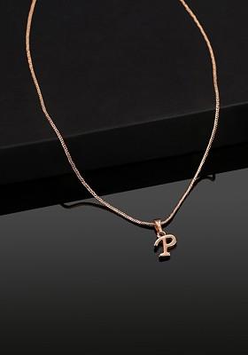 Rose Gold Solid Gold Plated Pendant