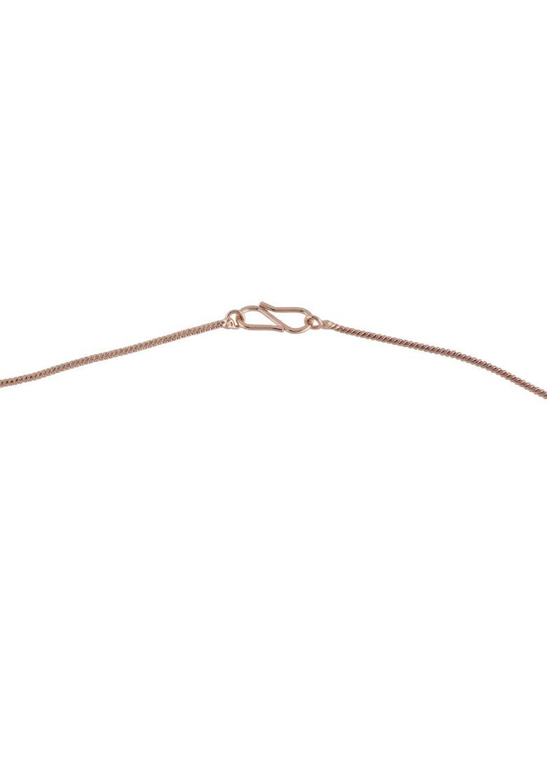 Rose Gold Solid Gold Plated Pendant