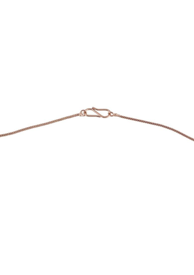 Rose Gold Solid Gold Plated Pendant