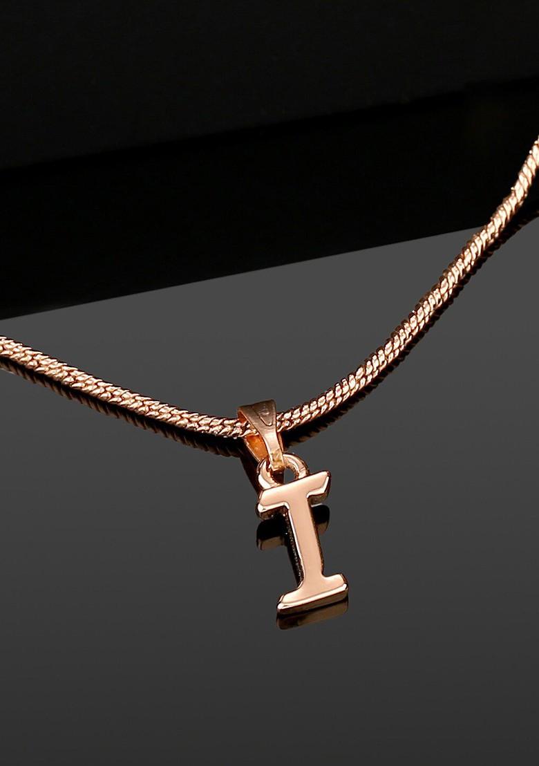 Rose Gold Solid Gold Plated Pendant