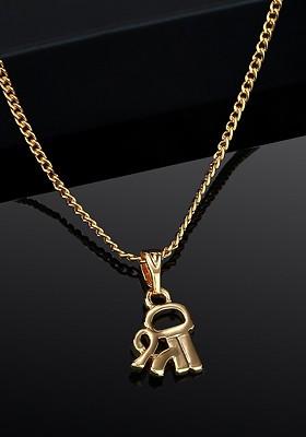 Gold Solid Gold Plated Pendant