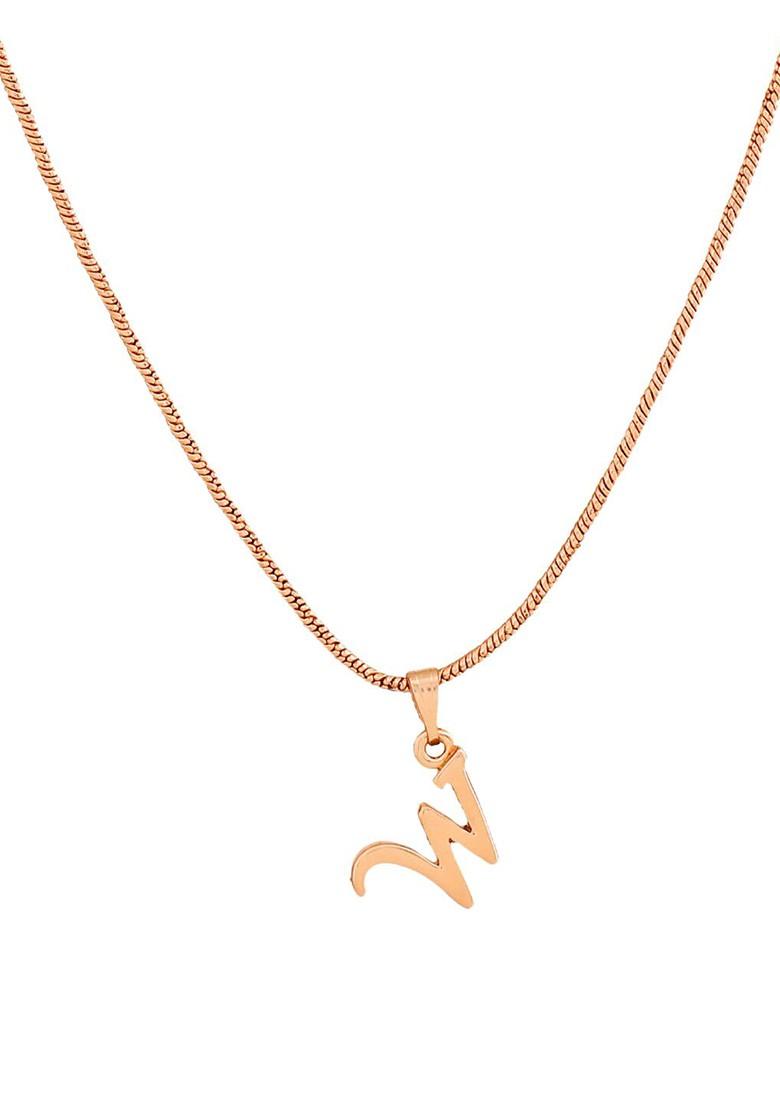 Rose Gold Solid Gold Plated Pendant