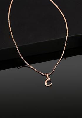 Rose Gold Solid Gold Plated Pendant