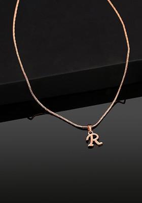 Rose Gold Solid Gold Plated Pendant
