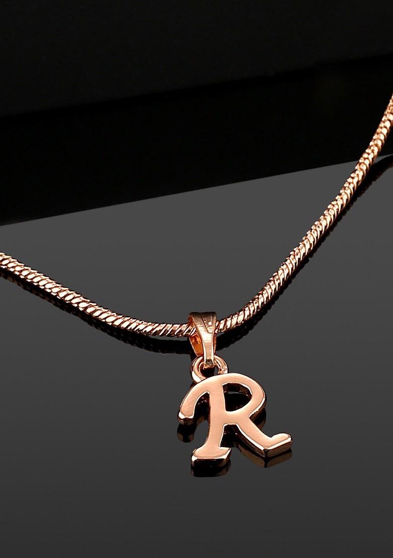 Rose Gold Solid Gold Plated Pendant