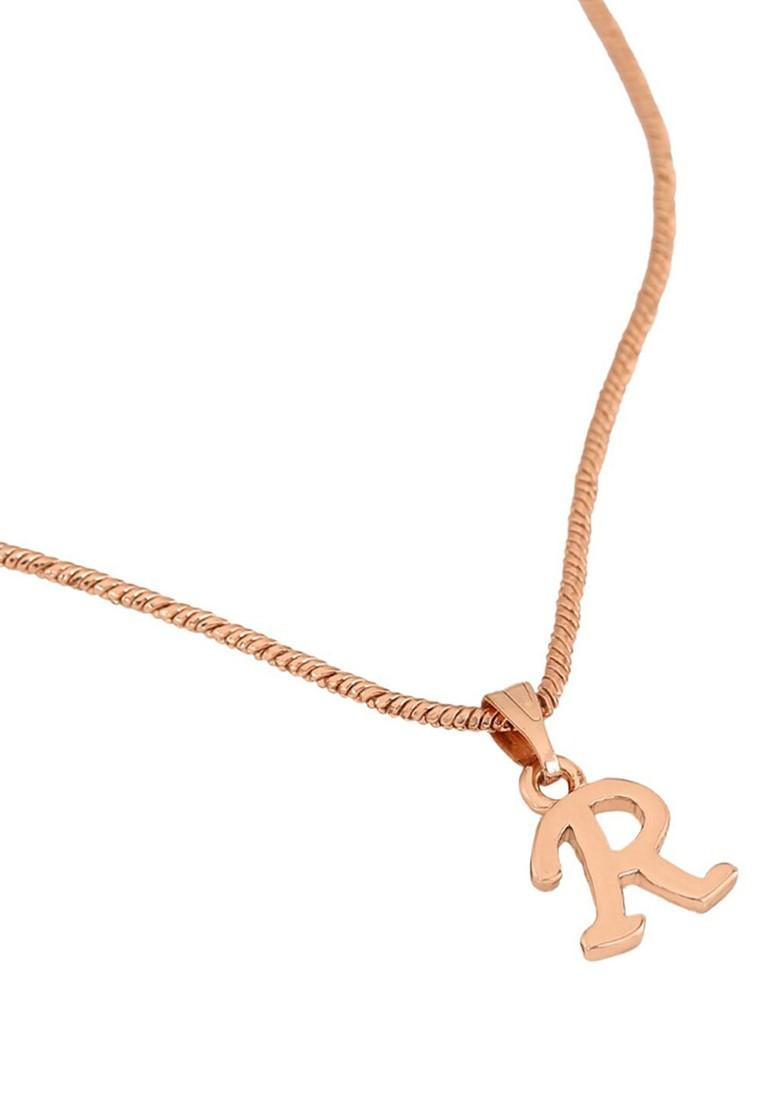Rose Gold Solid Gold Plated Pendant