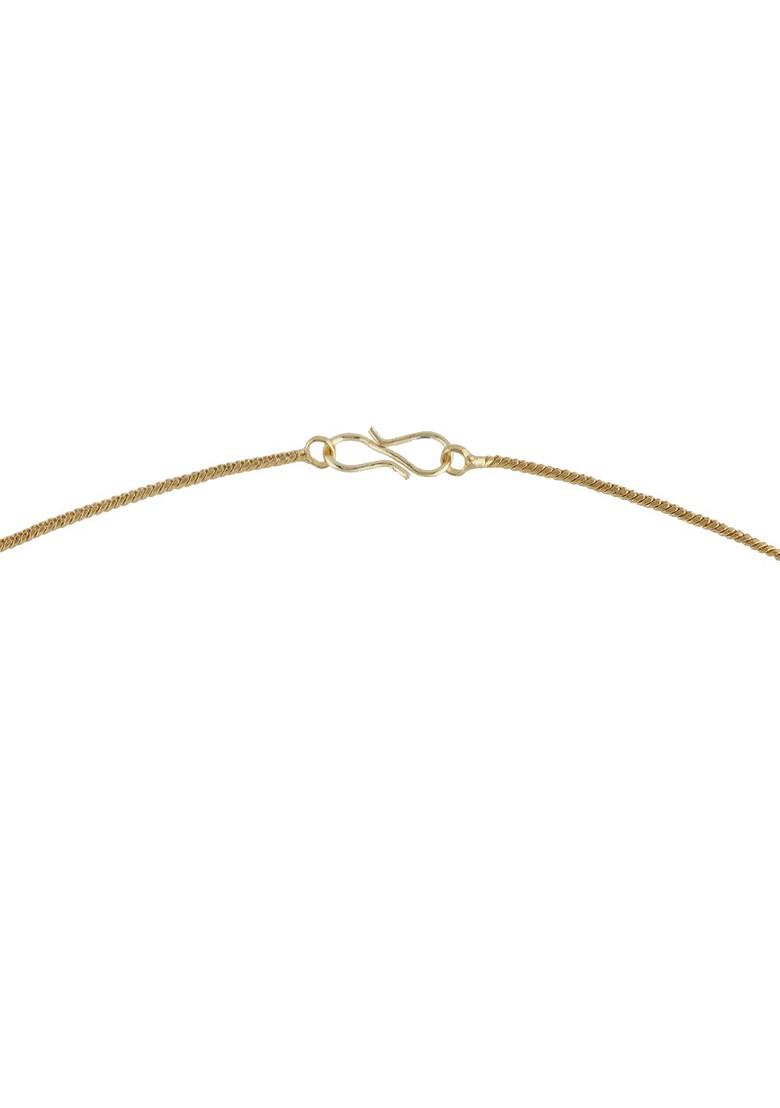 Gold Solid Gold Plated Pendant