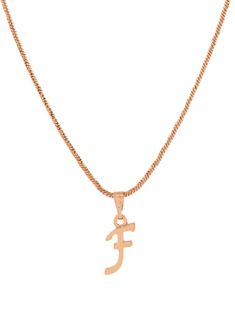 Rose Gold Solid Gold Plated Pendant
