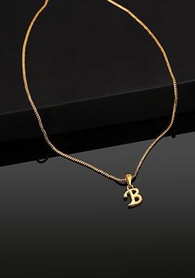 Gold Solid Gold Plated Pendant