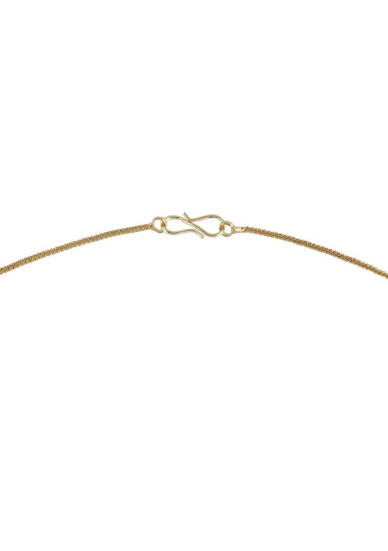 Gold Solid Gold Plated Pendant