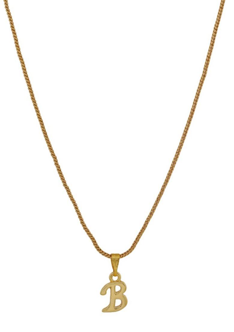 Gold Solid Gold Plated Pendant