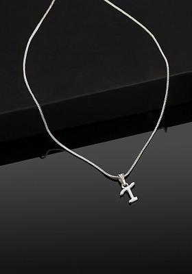 Silver Solid Rhodium Plated Pendant