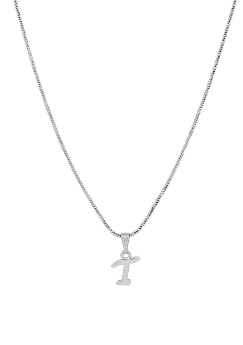 Silver Solid Rhodium Plated Pendant