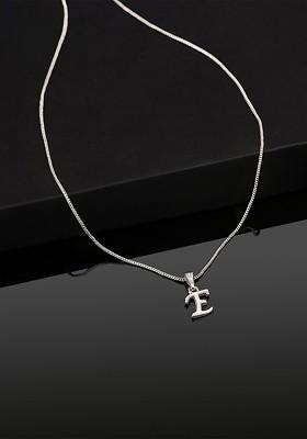 Silver Solid Rhodium Plated Pendant