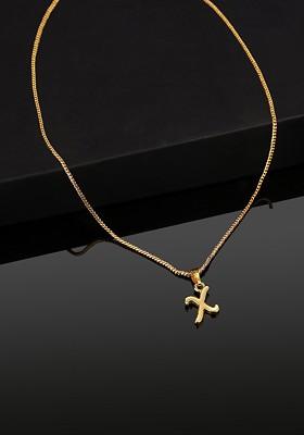 Gold Solid Gold Plated Pendant