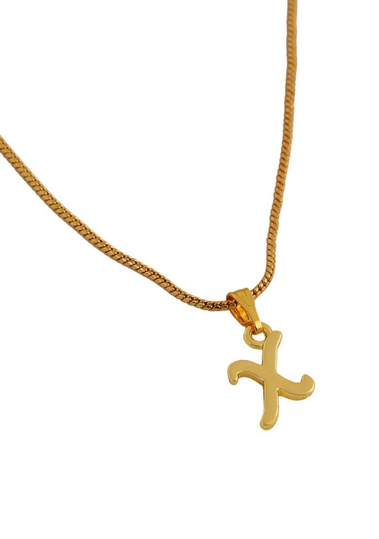Gold Solid Gold Plated Pendant