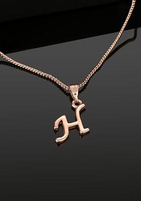 Rose Gold Solid Gold Plated Pendant