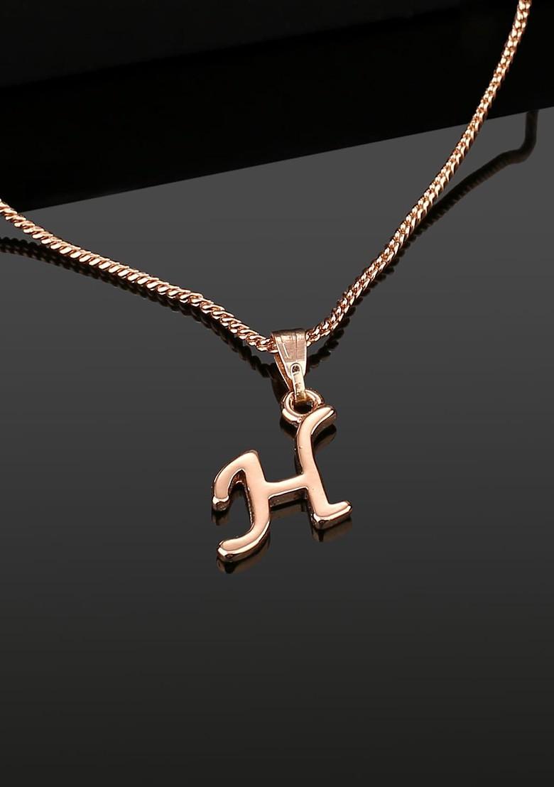 Rose Gold Solid Gold Plated Pendant