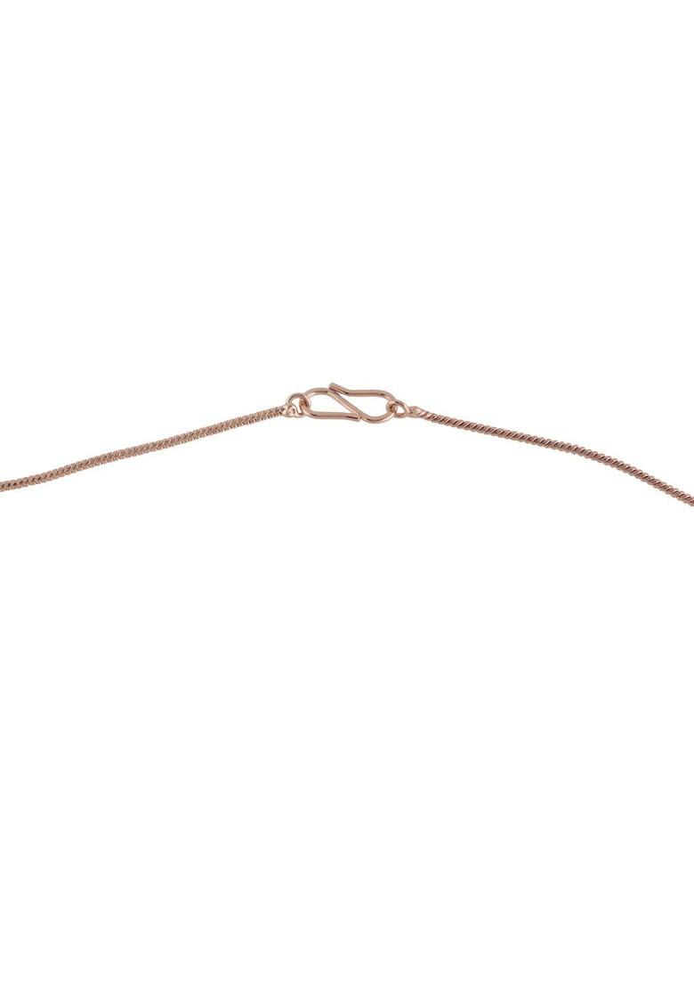 Rose Gold Solid Gold Plated Pendant