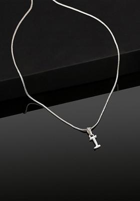 Silver Solid Rhodium Plated Pendant