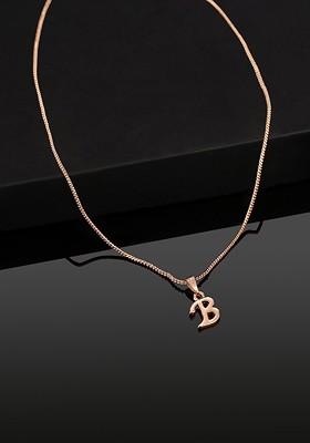Rose Gold Solid Gold Plated Pendant