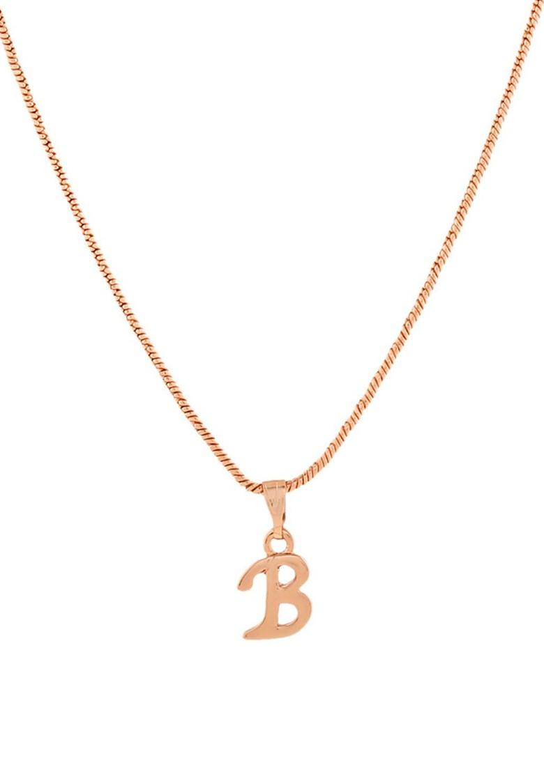 Rose Gold Solid Gold Plated Pendant