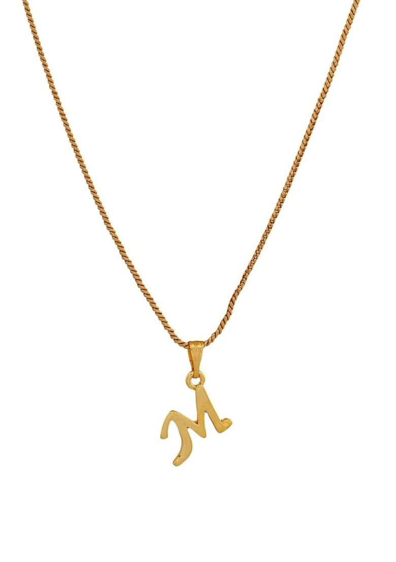 Gold Solid Gold Plated Pendant