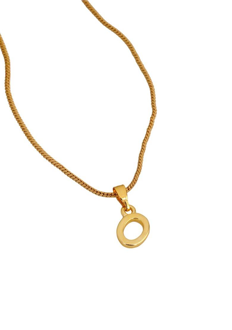 Gold Solid Gold Plated Pendant