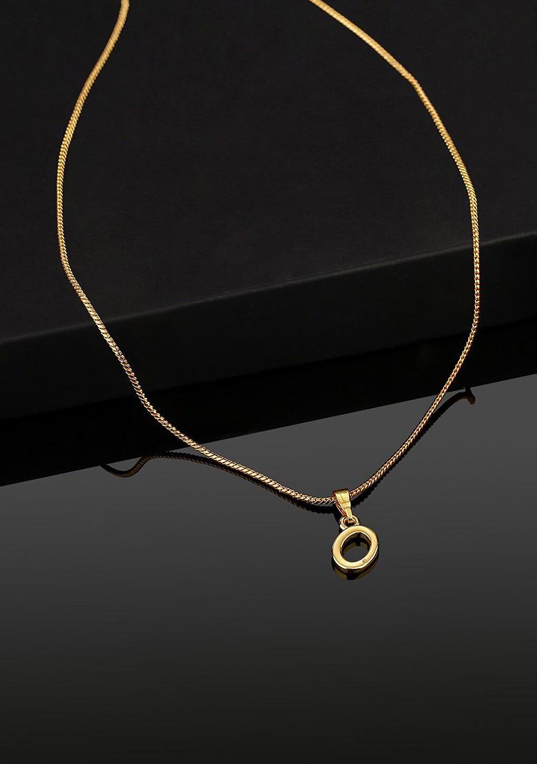 Gold Solid Gold Plated Pendant